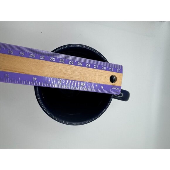 META Facebook Square Logo Blue 2-Tone Ceramic Coffee Mug Cup Advertising Promo - Picture 3 of 9